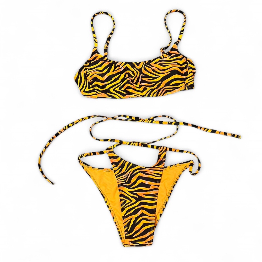 Zebra Print Swim Set